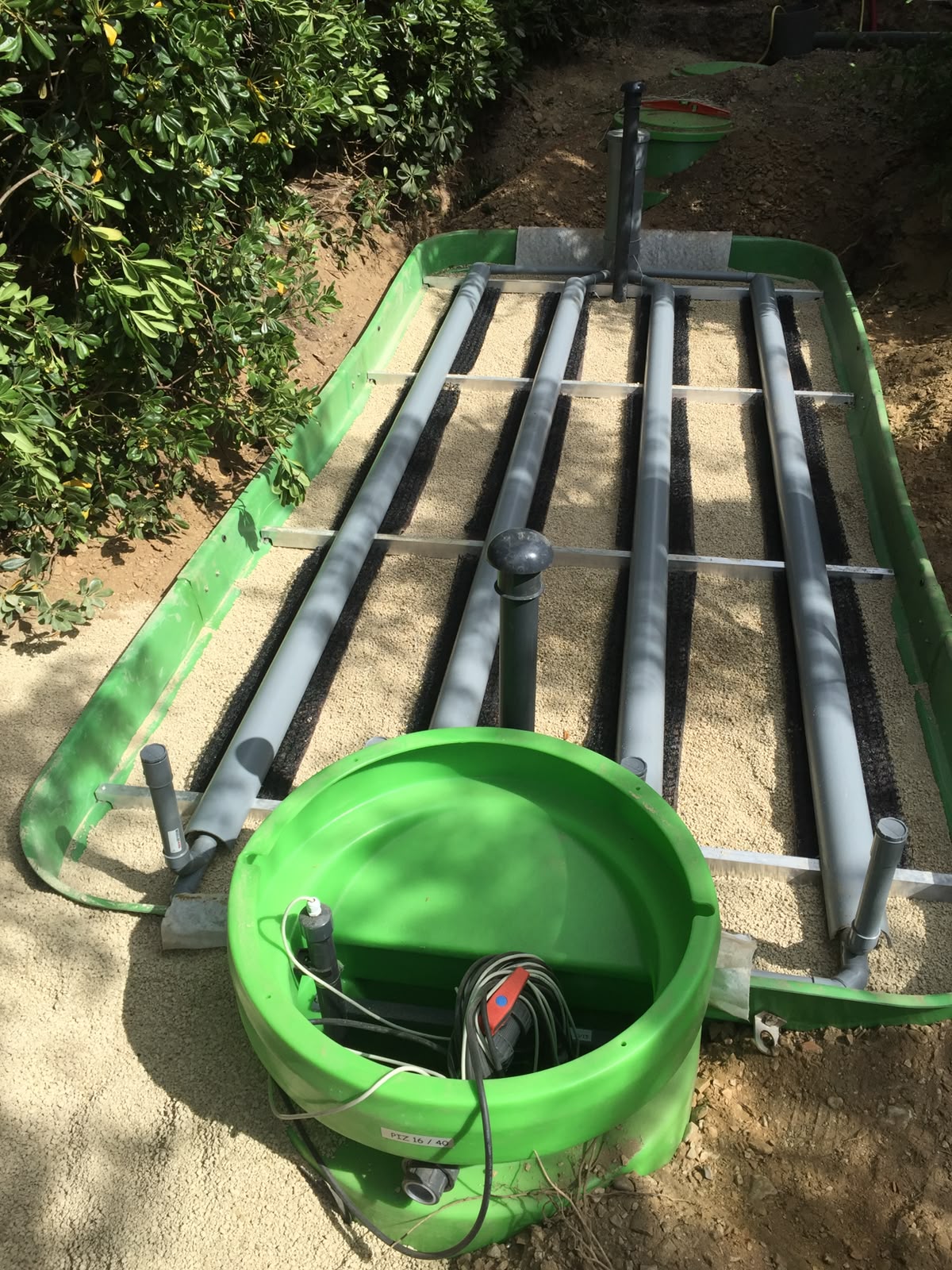 Chantier de terrassement à Saint-Raphaël, Est varois et Estérel